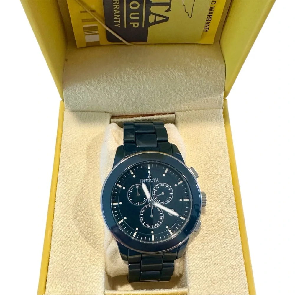 Invicta Ceramics Men Model 11264 - Men’s Watch Quartz